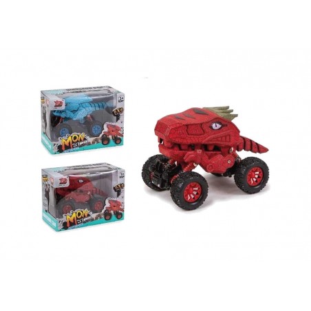 dinosaur car with retrofriction 15,40x21,50x11,50 cm