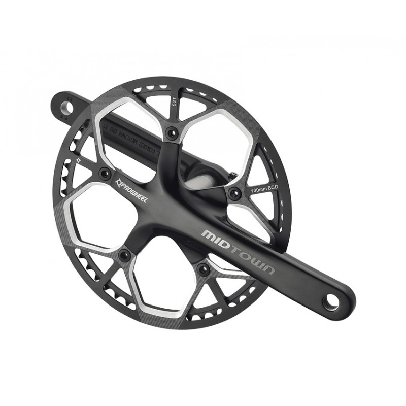 PROWHEEL Cranks for urban bicycles CITY 170MM 48T 1116505