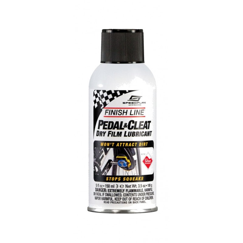 FINISH LINE Dry lubricant for pedal and cleat to prevent noise 5OZ PCC051101