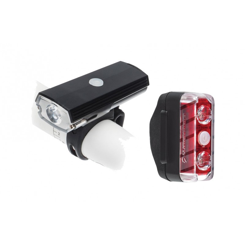 BLACKBURN Juego de luces para bicicleta con luz frontal y trasera DAYBLAZER 550 FRONT 65 REAR 7163189