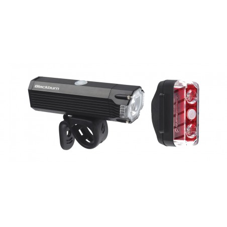 BLACKBURN Juego de luces para bicicleta con luz frontal y trasera DAYBLAZER 1000 FRONT 65 REAR 7163190
