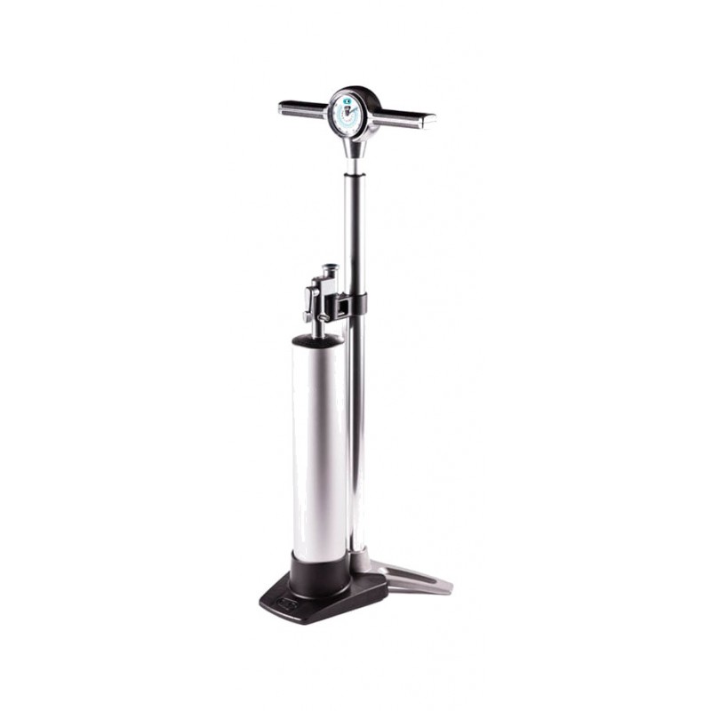 CRANKBROTHERS Bicycle floor pump with air reservoir and analog pressure gauge KLIC BOMBA PIE + DEPOSITO AIRE 16198