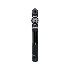 CRANKBROTHERS Bicycle hand pump with pressure gauge SMALL MANOMETRO MIDNIGHT EDITION 16257