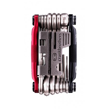 CRANKBROTHERS Herramienta múltiple MATTE RED MULTI 20 16404