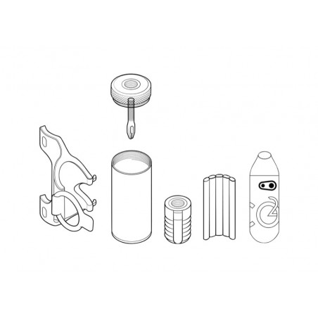 CRANKBROTHERS Kit de reparacion pinchazos con mechas CIGAR 16570
