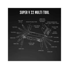 LEZYNE Bicycle multi-tool SUPER SV22 4710582542336