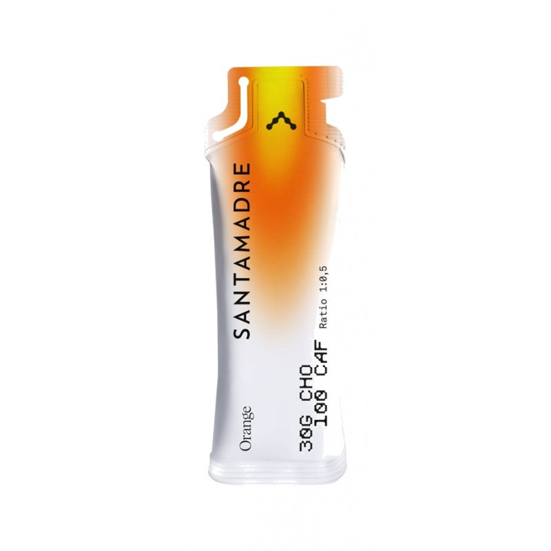 SANTA MADRE Strawberry flavored gel with caffeine and carbohydrates 30 X 50ML 202-06