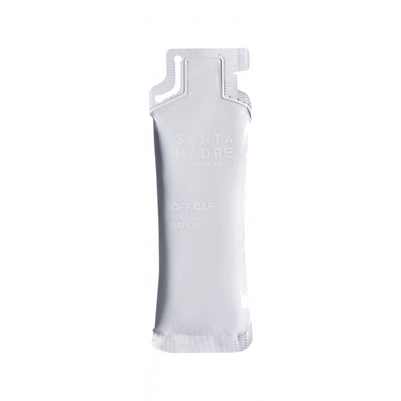 SANTA MADRE Gel with carbohydrates and balanced proportion without caffeine 45CHO RATIO 1:1 NEUTRAL 12 X 80G 204-09