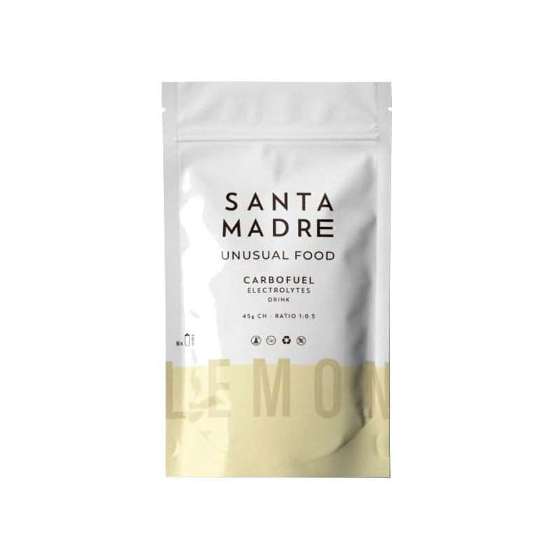 SANTA MADRE Carbohidratos en polvo sabor limón 45CHO (16 DOSIS) 832G 715-01