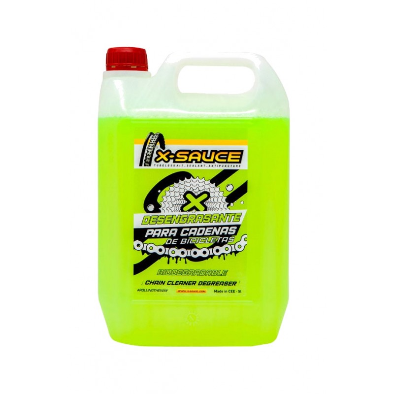 X-SAUCE Desengrasante para cadenas (FLUOR) 5L X00120