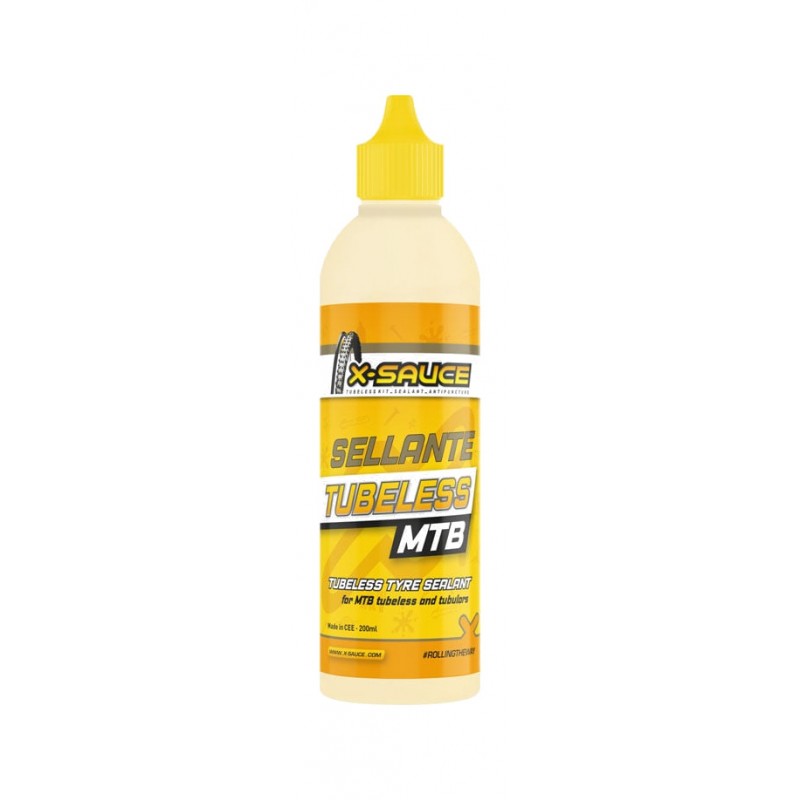 X-SAUCE Bottle for tubeless anti-puncture sealing liquid 200 ML X00314
