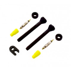 X-SAUCE Two aluminum presta valves for tubeless 80MM X03195
