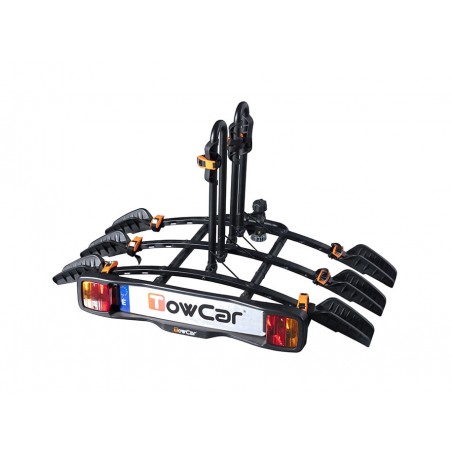 TOWCAR Portabicicletas para bola de remolque con pilotos 4 funciones B3 TCB0003