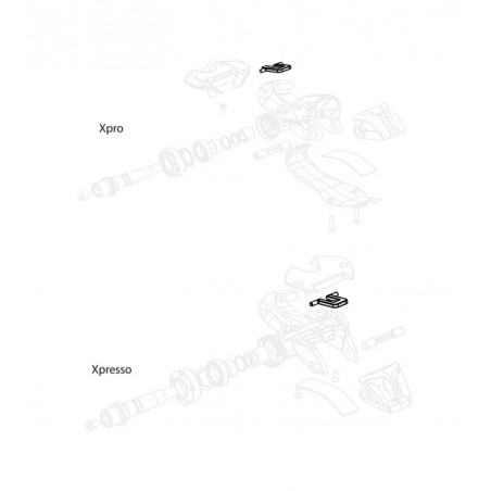 TIME Replacement pedal ratchets XPRO XPRESSO 11.6718.000.017