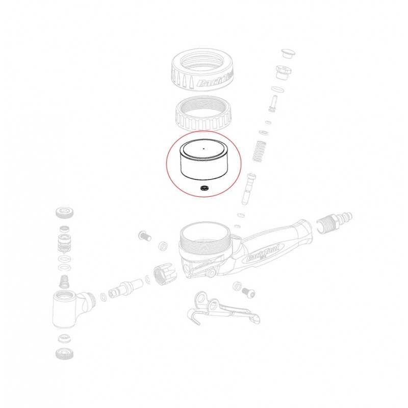 PARK TOOL Complete head and seal assembly INF-2 1587.2A