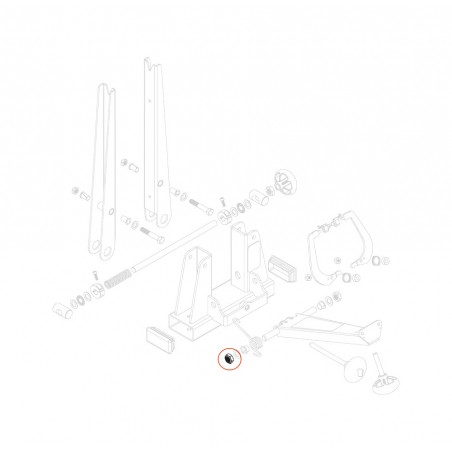 PARK TOOL Thin nylon nut 1/2 20 TS-2 TS-2.2 TS-2.3 TS-4.2 TS-6 FCG-1 233-2