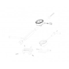 PARK TOOL Side dial indicator assembly TS-2DI 251