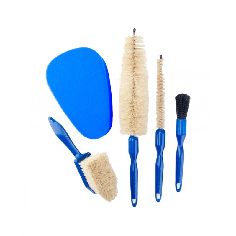 PARK TOOL Kit de cepillos limpieza profesional para bicicletas BCB-5