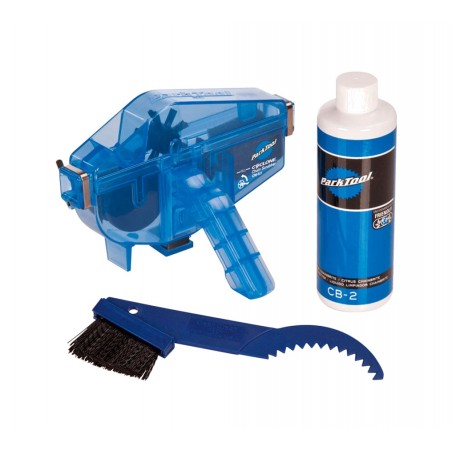 PARK TOOL Kit de limpieza para cadena y transmisión CG-2.4