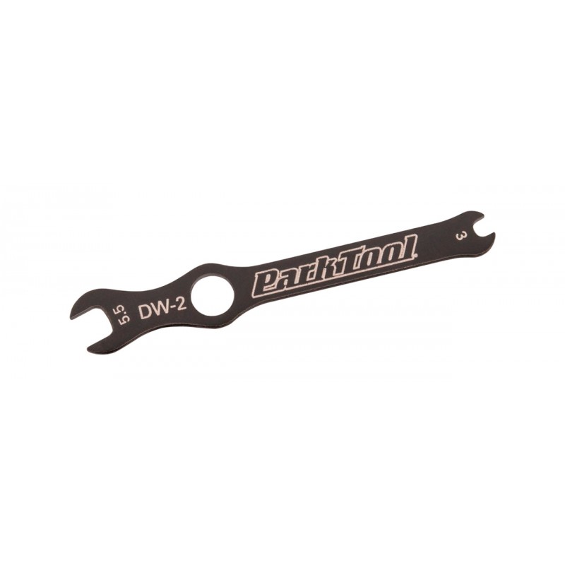 PARK TOOL Rear derailleur adjustment wrench compatible with SHIMANO XT, SLX, DEORE, SAINT Y ZEE DW-2