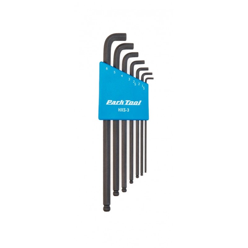 PARK TOOL Compact allen key set 1.5MM A 6MM HXS-3