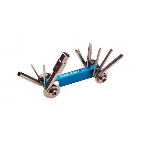 PARK TOOL Juego de llaves allen y destornilladores plegables tipo i-beam mini IB-1