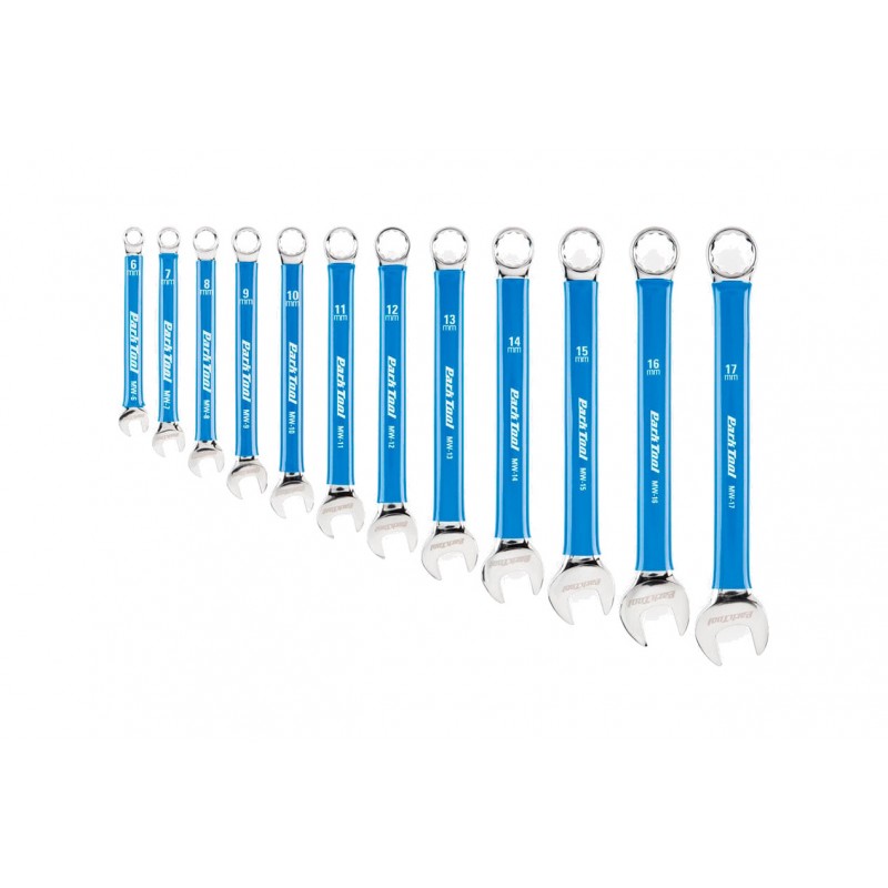 PARK TOOL Juego de llaves métricas tuerca 12U: 6MM A 17MM MW-SET.2