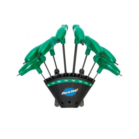 PARK TOOL Juego de llaves torx en forma p con soporte 8U PH-T1.2