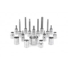 PARK TOOL Juego de llaves vaso y puntas 18 U SBS-1.2