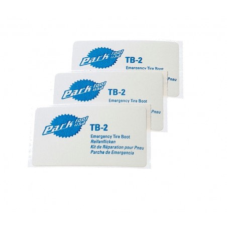 PARK TOOL Juego de parches emergencia para neumáticos 3U TB-2