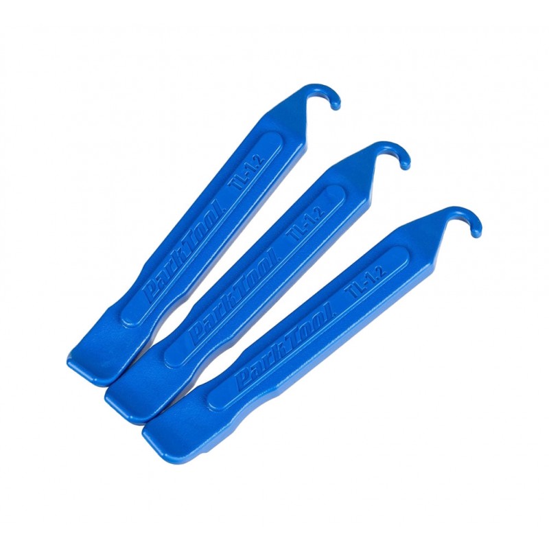 PARK TOOL Tire lever set 3 PIEZAS - SE VENDE COMO CAJA EXHIBICIÓN CON 25 JUEGOS TL-1.2