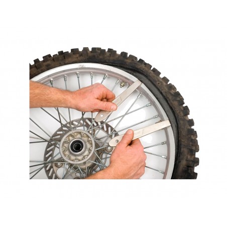 PARK TOOL Juego de palancas para neumáticos acero alta resistencia 2U TL-5