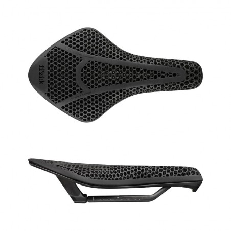 FIZIK Sillín adaptativo para bicicleta hecho en forma 3D triatlon y crono TRANSIRO AERIS ADAPTIVE SD R1 135MM 70G4D00A0P002