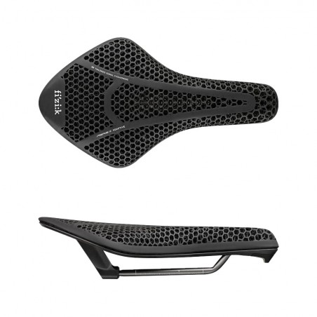 FIZIK Sillín adaptativo para bicicleta hecho en forma 3D triatlon y crono TRANSIRO AERIS ADAPTIVE SD R3 135MM 70G4D00A1P002