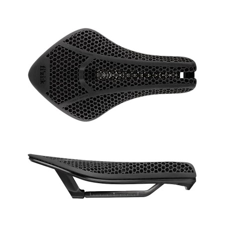 FIZIK Sillín adaptativo para bicicleta hecho en forma 3D triatlon y crono TRANSIRO AERIS ADAPTIVE LD R1 135MM 70G5D00A0P002