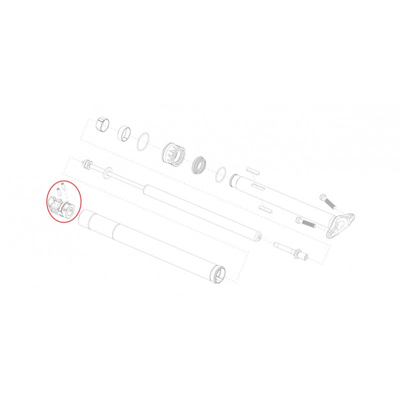 ONOFF Lever mechanism for dropper post 2020 020.60055