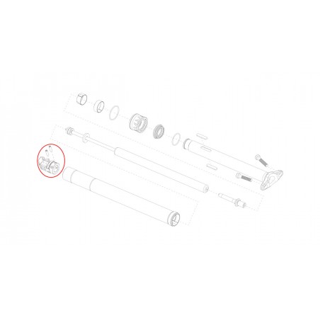 ONOFF Lever mechanism for dropper post 2020 020.60055