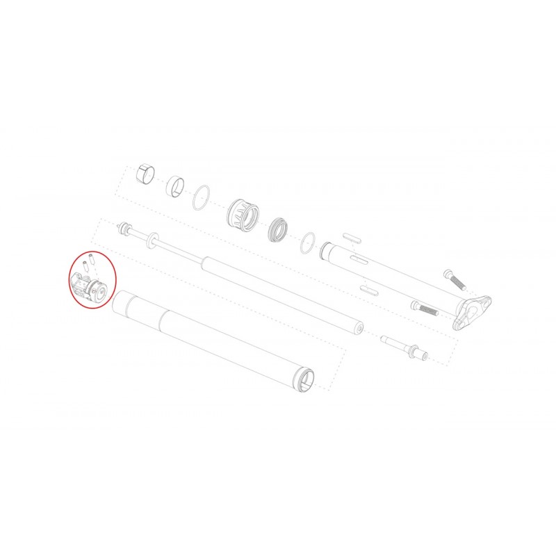 ONOFF Lever mechanism for dropper post SL 020.60078