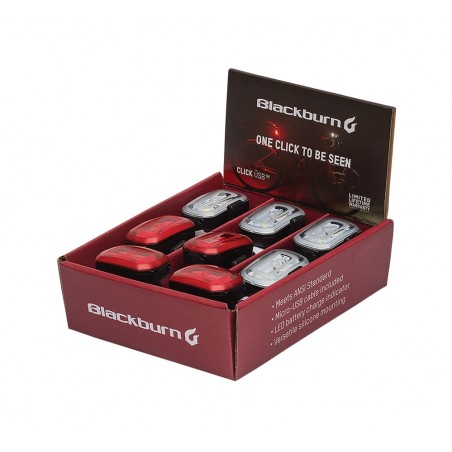 BLACKBURN Quick-mount bicycle lights USB FRONT AND REAR LIGHT 7074414