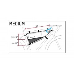 BLACKBURN Medium-sized frame bag for bicycles 7099762
