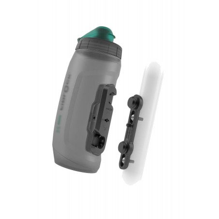 FIDLOCK Botella bidon botellin con base para bicicleta incluida TWIST ANTIBACTERIAL AB-09636TBL