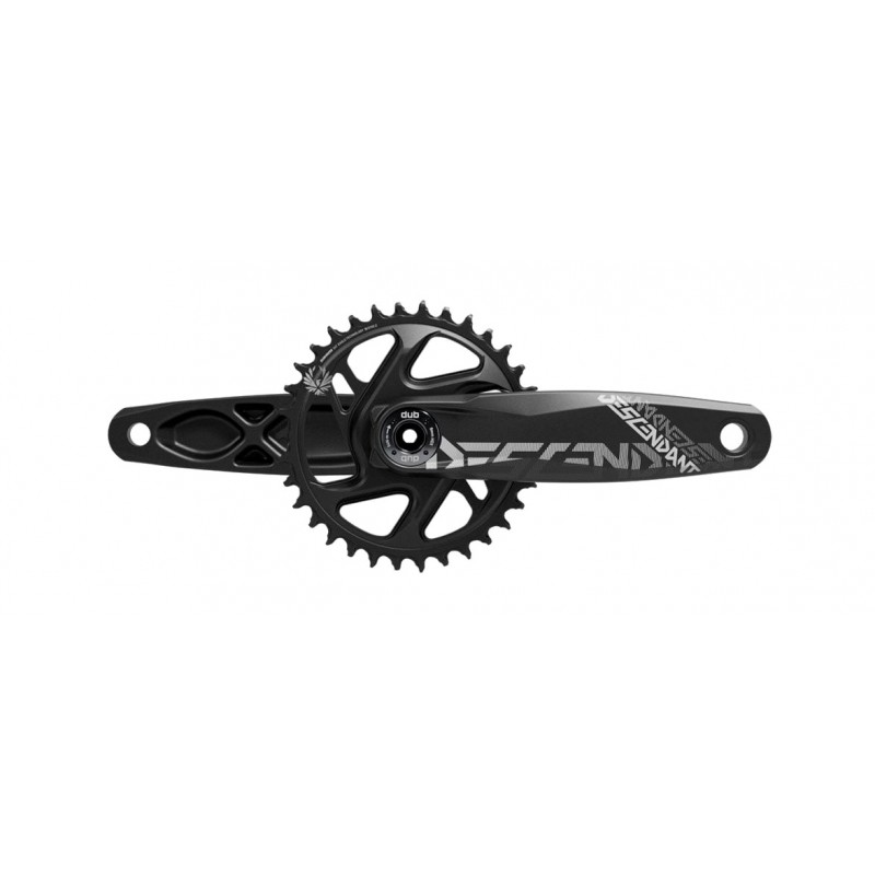 TRUVATIV JUEGO DE BIELAS Y PLATO DESCENDANT ALLDH EAGLE ALU DUB83 00.6118.605.001