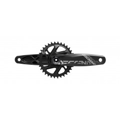 TRUVATIV JUEGO DE BIELAS Y PLATO DESCENDANT ALLDH EAGLE ALU DUB83 00.6118.605.001