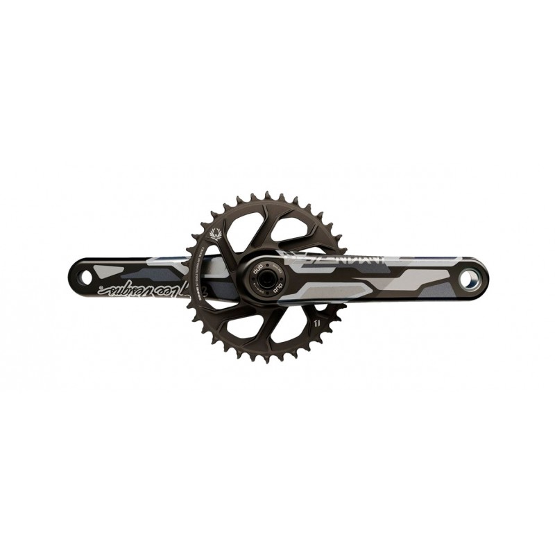 TRUVATIV CRANKSET AND PLATE SET DESCENDANT ALLDH EAGLE COL TLD CARBON DUB83 00.6118.606.002