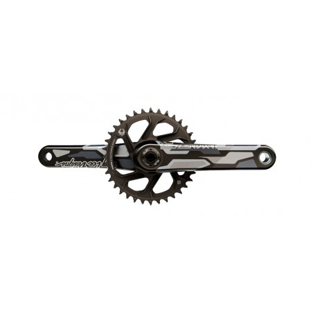 TRUVATIV JUEGO DE BIELAS Y PLATO DESCENDANT ALLDH EAGLE COL TLD CARBON DUB83 00.6118.606.002