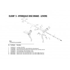 AVID Abrazadera de repuesto para freno ELIXIR 3/5 NEGRA/DB3/LEVEL T 11.5015.029.030