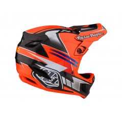 TROY LEE DESIGNS Casco con visera y mentonera D4 CARBON HELMET MIPS SABER 139942003VAR