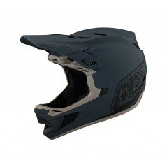 TROY LEE DESIGNS Casco con visera y mentonera D4 COMPOSITE HELMET STEALTH GRAY 140437013VAR
