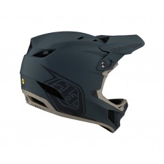 TROY LEE DESIGNS Casco con visera y mentonera D4 COMPOSITE HELMET STEALTH GRAY 140437013VAR