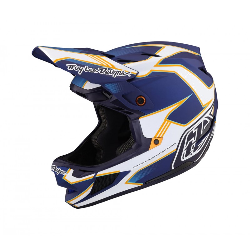 TROY LEE DESIGNS Casco con visera y mentonera D4 COMPOSITE HELMET MIPS MATRIX 140680003VAR